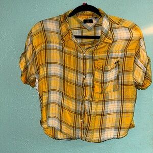 Volcom Cropped Flannel